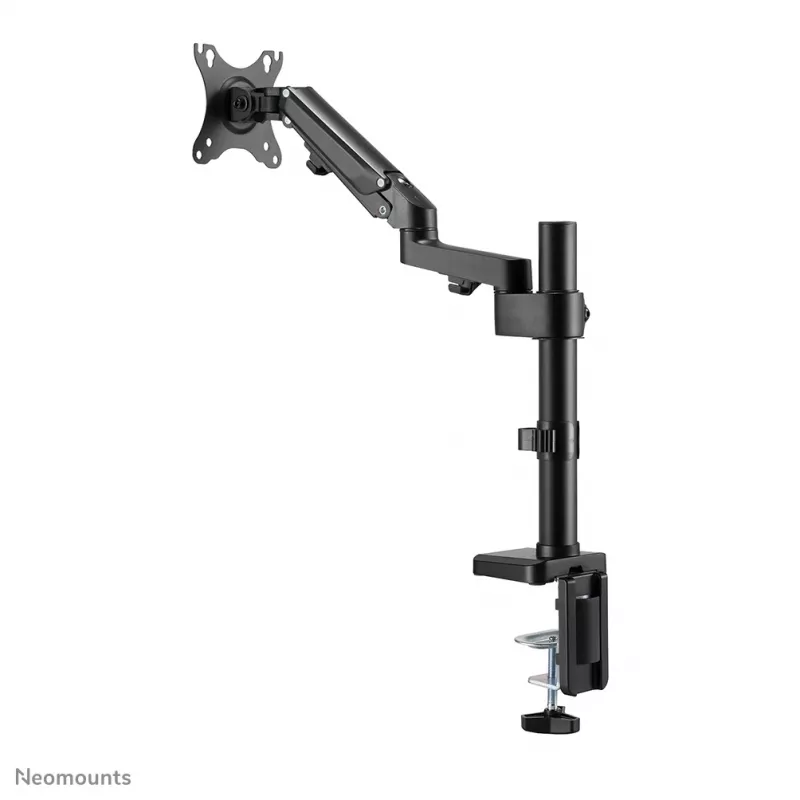 Neomounts DS70-750BL1 Monitoriaus ranka 17-27 colių - dujinė spyruoklė, spaustuvas/įvorė, 7 kg, 43,2 cm (17 colių), 68,6 cm (27 colių), 100 x 100 mm, Juoda