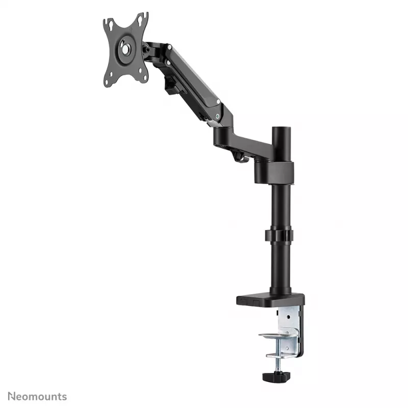 Neomounts DS70-750BL1 Monitoriaus ranka 17-27 colių - dujinė spyruoklė, spaustuvas/įvorė, 7 kg, 43,2 cm (17 colių), 68,6 cm (27 colių), 100 x 100 mm, Juoda