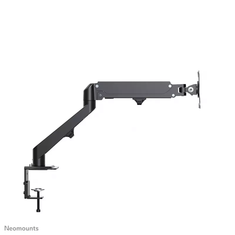Neomounts DS70-700BL1 Monitoriaus laikiklis 17-27 colių - dujinė spyruoklė, spaustuvas, 7 kg, 43,2 cm (17 colių), 68,6 cm (27 colių), 100 x 100 mm, Juodas