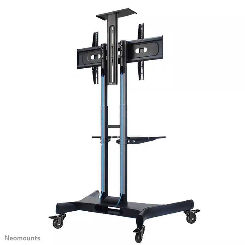 Neomounts NM-M1700BLACK mobilus televizoriaus stovas 32-75 col., juodas