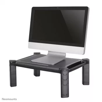 Neomounts NSMONITOR20 stovo pakėlimo stovas monitoriui ir nešiojamam kompiuteriui – aukščio reguliavimas – universalus