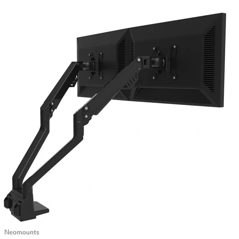 Neomounts FPMA-D750DBLACK2 monitorio laikiklis 10-32 colių - dujinė spyruoklė - Topfix - 180° stabdiklis