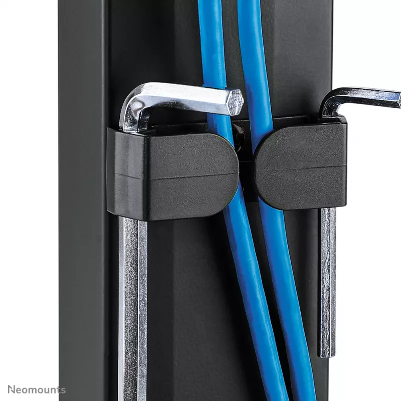 Neomounts FPMA-D865BLACK Monitorio stovas 10-32 colių – dujinė spyruoklė