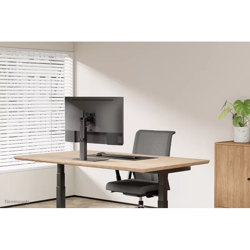 Neomounts FPMA-D865BLACK Monitorio stovas 10-32 colių – dujinė spyruoklė