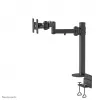Neomounts FPMA-D960BLACKPLUS monitorio laikiklis 10-49 colių, spaustuvas, 20 kg, 25,4 cm (10 col.), 124,5 cm (49 col.), 100 x 100 mm, juodas