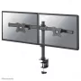 Neomounts FPMA-DCB100DBLACK Dvigubas monitoriaus laikiklis 10-27 colių, spaustuvas/įvorė, 10 kg, juodas