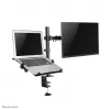 Neomounts FPMA-D550NOTEBOOK monitoriaus rankena su nešiojamojo kompiuterio laikikliu 10-32 colių
