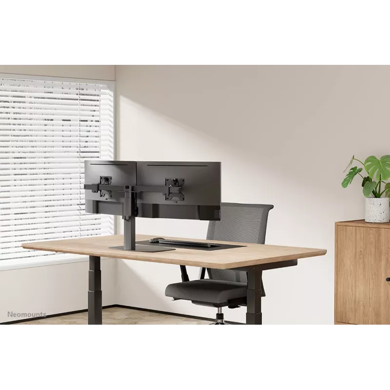 Neomounts FPMA-D865DBLACK Monitorio stovas 10-27 colių - dujinė spyruoklė