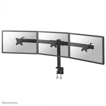 Neomounts FPMA-D700D3 monitorių laikiklis trims ekranams 10-27 colių, spaustuvas, 8 kg, 100x100 mm, juodas