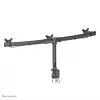 Neomounts FPMA-D700D3 monitorių laikiklis trims ekranams 10-27 colių, spaustuvas, 8 kg, 100x100 mm, juodas