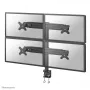 Neomounts FPMA-D700D4 monitorių laikiklis 4 ekranams 19-30 colių, spaustuvas, 8 kg, 48,3 cm (19 col.), 76,2 cm (30 col.), 100 x 100 mm, juodas