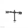 Neomounts FPMA-D960DG monitorių laikiklis dviems ekranams 10-27 colių, per stalą, 8 kg, 25,4 cm (10 colių), 68,6 cm (27 colių), 100 x 100 mm, juodas