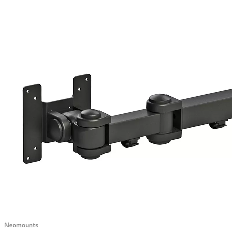 Neomounts FPMA-D960DG monitorių laikiklis dviems ekranams 10-27 colių, per stalą, 8 kg, 25,4 cm (10 colių), 68,6 cm (27 colių), 100 x 100 mm, juodas