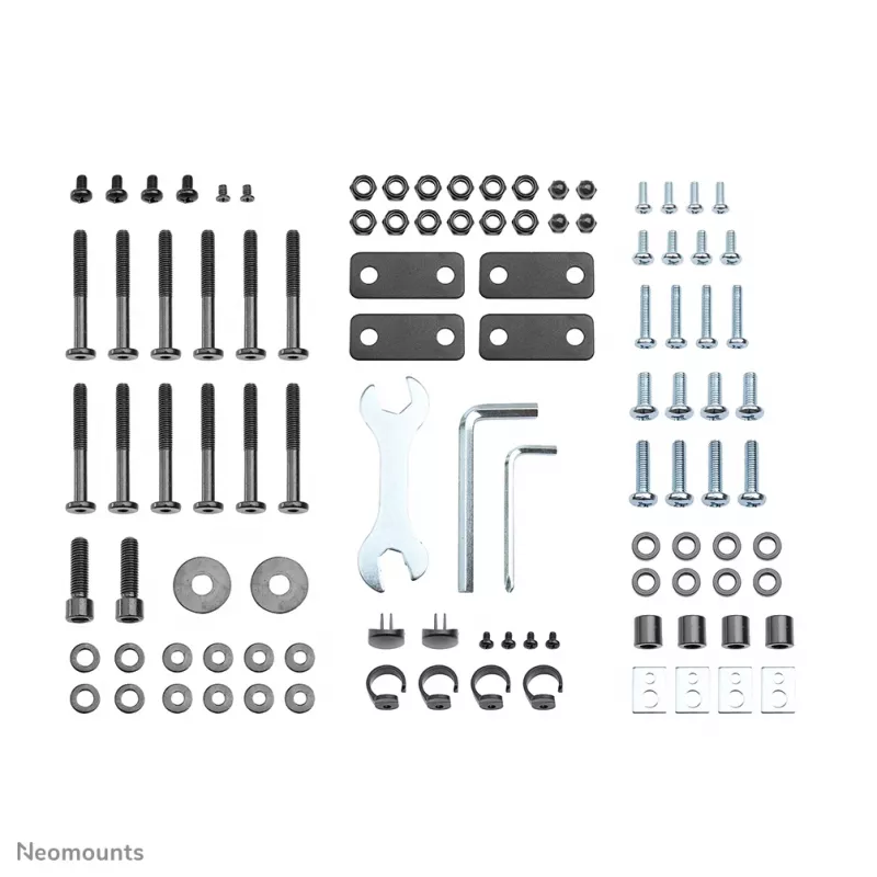 Neomounts PLASMA-M1700E televizoriaus stovas ant ratukų 32-70 colių, juodas