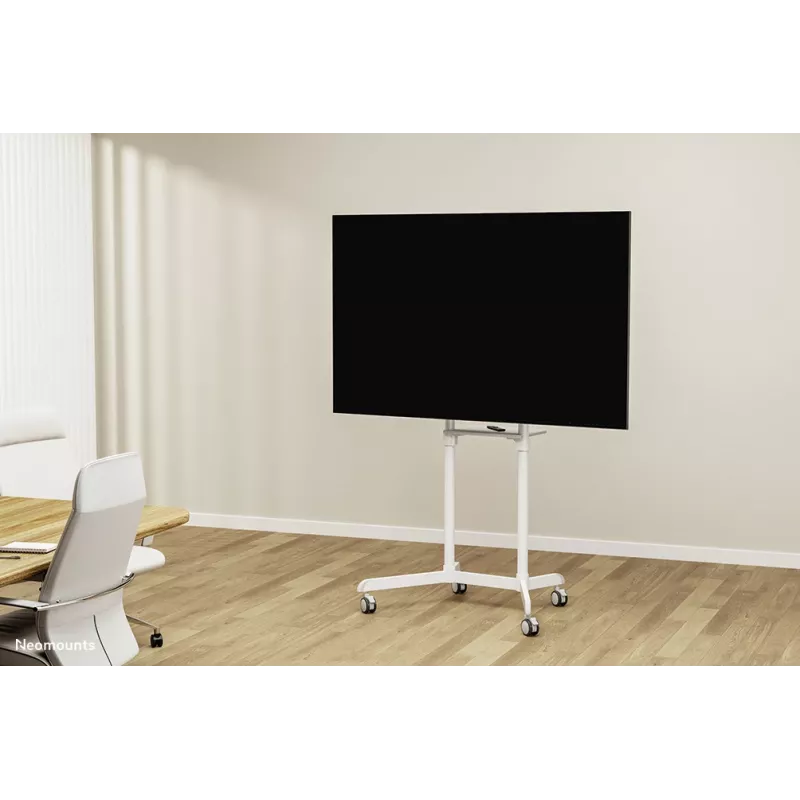 Neomounts NS-M1250WHITE mobilus TV stovas 37-70 colių - sukamas
