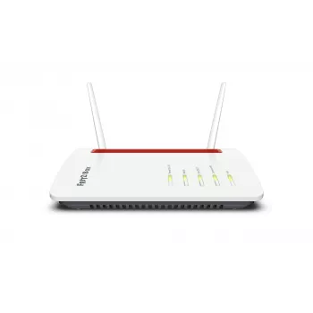 FRITZ!Box 6850 5G belaidis maršrutizatorius Gigabit Ethernet dviejų juostų (2,4 GHz / 5 GHz) Juoda, Raudona, Balta