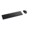DELL Pro klaviatūra ir pelė KM5221W - vokiškas išdėstymas (QWERTZ) - juoda