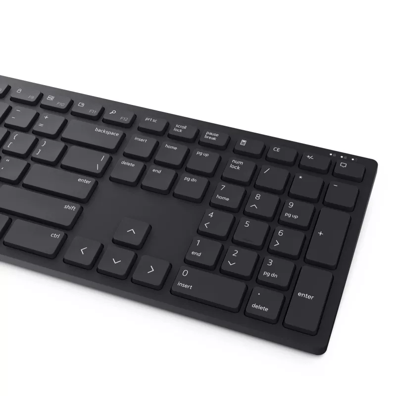 DELL Pro klaviatūra ir pelė KM5221W - vokiškas išdėstymas (QWERTZ) - juoda