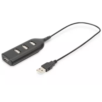 DIGITUS USB 4 prievadų USB 2.0 šakotuvas (AB-50001-1)