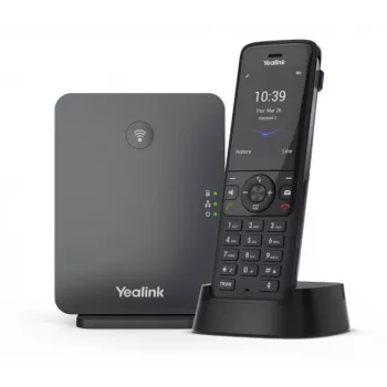 Yealink W78P IP belaidis telefonas Juodas TFT