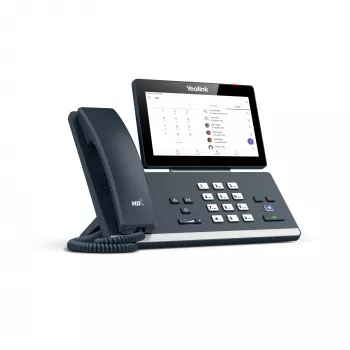 Yealink MP58 Microsoft Teams Edition IP telefonas, pilka spalva, laidinis ragelis, stalinis, Android, Microsoft Teams