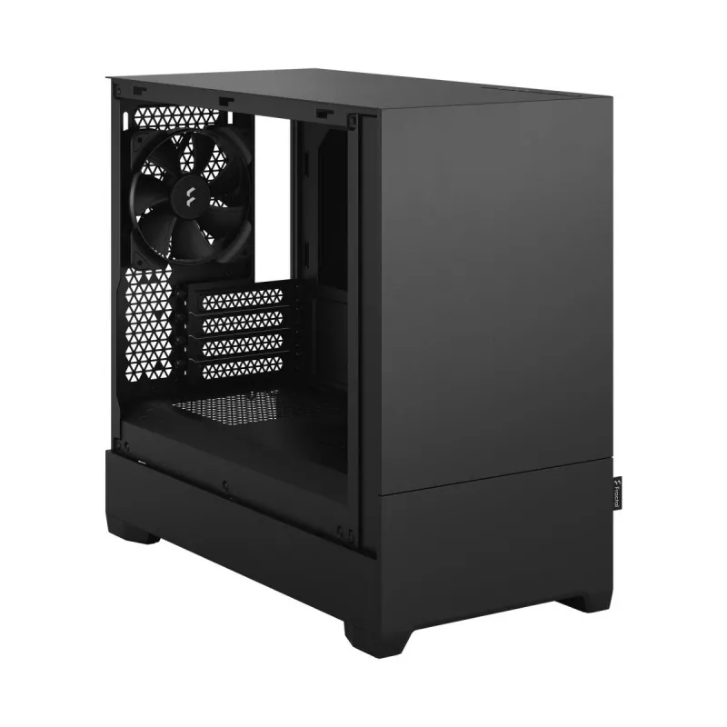 FRACTAL DESIGN Pop Mini Silent Black Solid kompiuterio korpusas