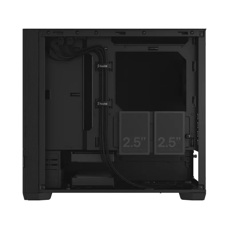 FRACTAL DESIGN Pop Mini Silent Black Solid kompiuterio korpusas