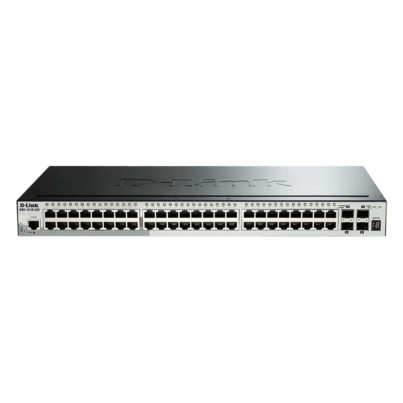 D-Link DGS-1510-20/E valdomas tinklo jungiklis L2/L3 Gigabit Ethernet (10/100/1000) 1U pilkas