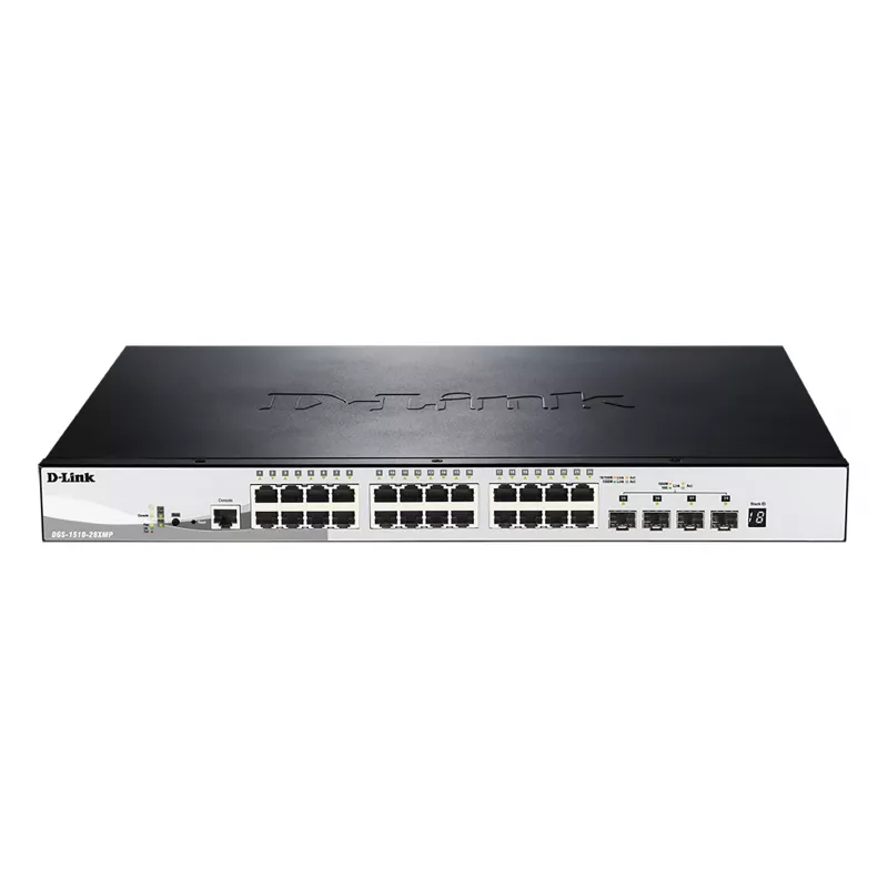 D-Link DGS-1510-20/E valdomas tinklo jungiklis L2/L3 Gigabit Ethernet (10/100/1000) 1U pilkas