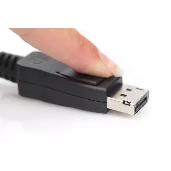 DIGITUS DisplayPort kabelis, M/M, 1 m, Ultra HD 8K, vers. 1.3/1.4, standartinis