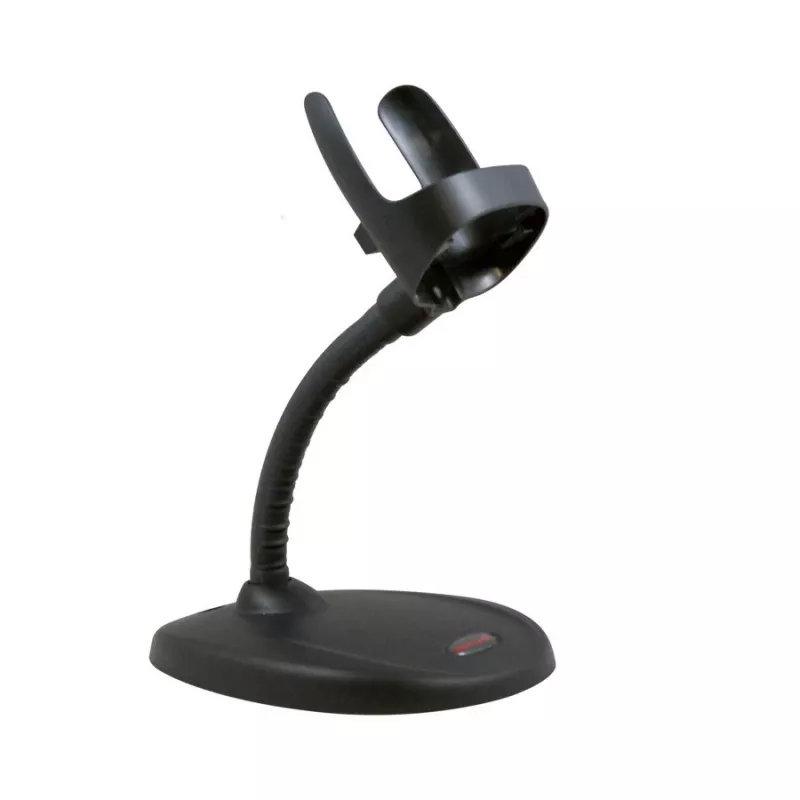 Honeywell brūkšninių kodų skaitytuvas Voyager 1250g USB rinkinys – juodas skaitytuvas 1250g, USB A tipo spiralinis kabelis 3 m, lankstus kaklinis stovas, dokumentacija