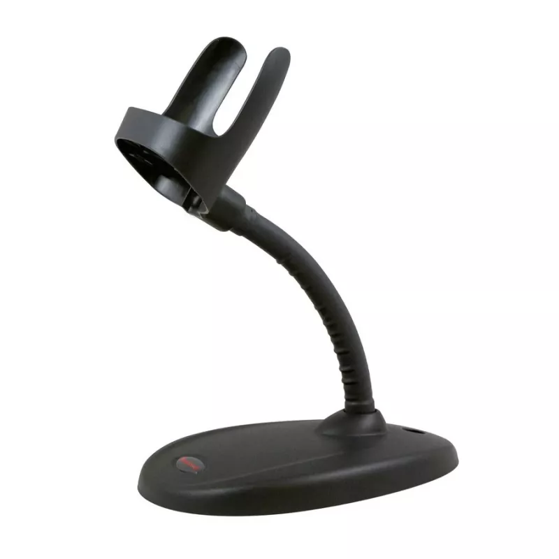 Honeywell brūkšninių kodų skaitytuvas Voyager 1250g USB rinkinys – juodas skaitytuvas 1250g, USB A tipo spiralinis kabelis 3 m, lankstus kaklinis stovas, dokumentacija