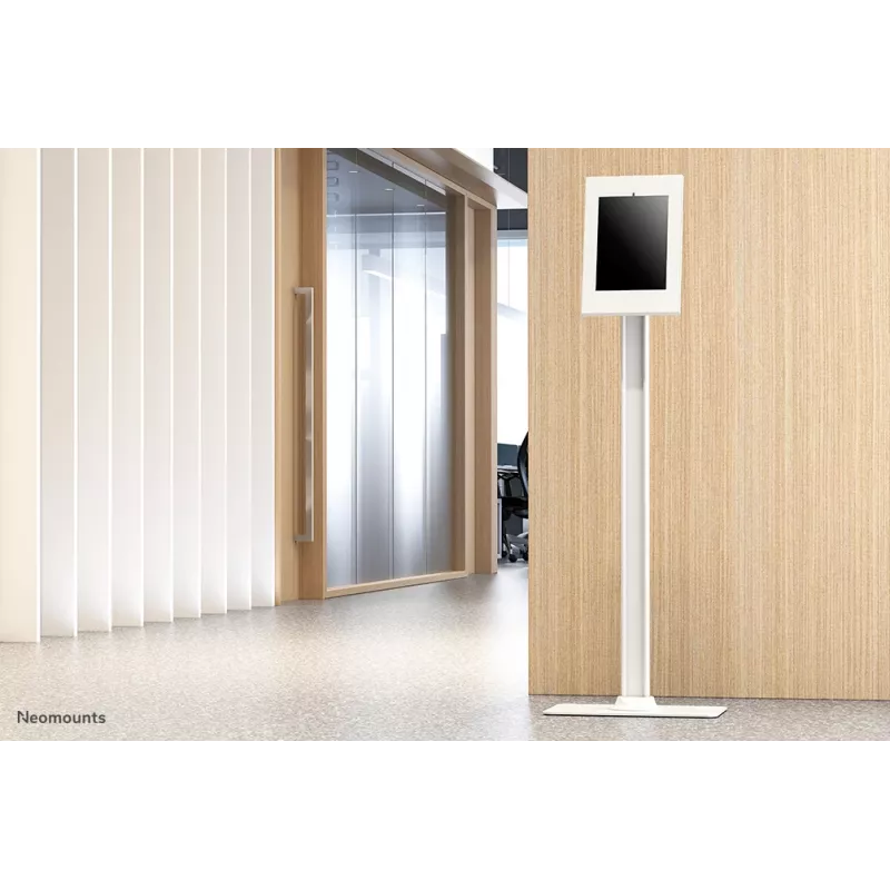 Neomounts FL15-650WH1 grindinis stovas planšetei 9,7-11 colių – su užraktu