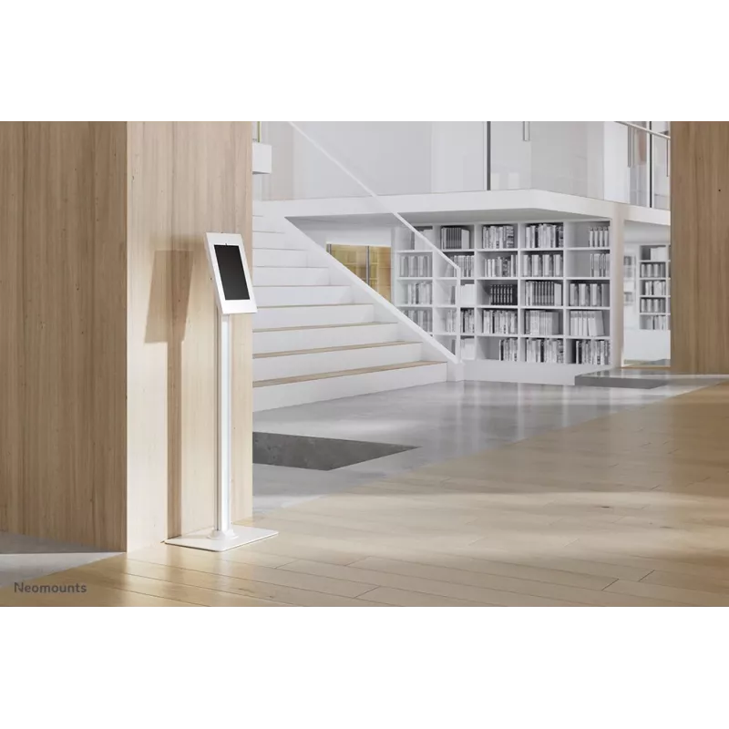 Neomounts FL15-650WH1 grindinis stovas planšetei 9,7-11 colių – su užraktu