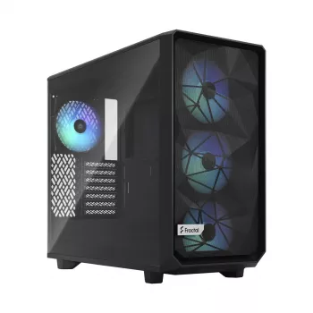 FRACTAL DESIGN Meshify 2 Lite RGB Black TG Light Tint kompiuterio korpusas