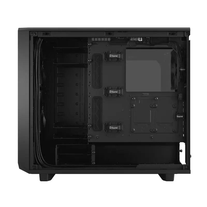 FRACTAL DESIGN Meshify 2 juodas korpusas su šviesiai tonuotu grūdintu stiklu