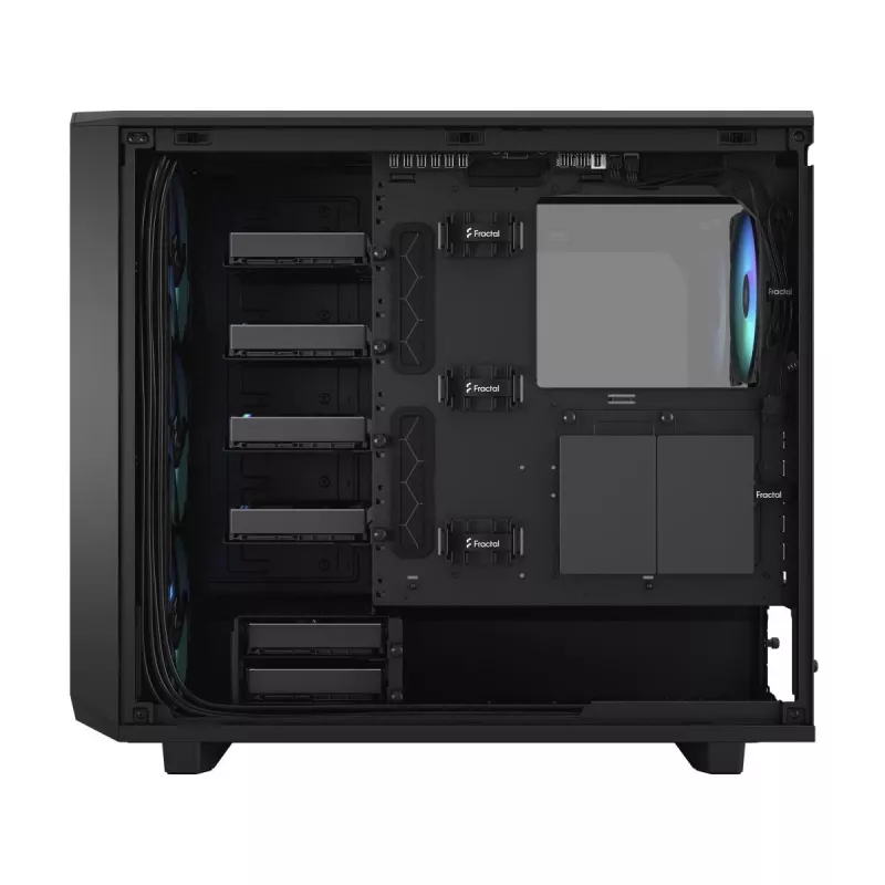 FRACTAL DESIGN Meshify 2 RGB Black Tg Light Tint – kompiuterio korpusas