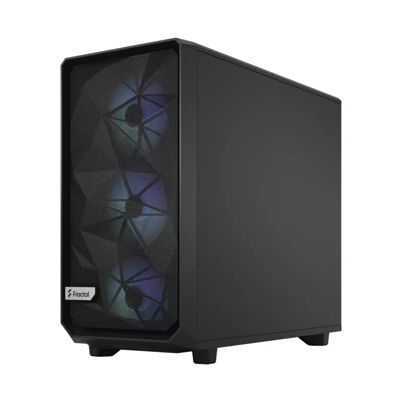 FRACTAL DESIGN Meshify 2 RGB Black Tg Light Tint – kompiuterio korpusas