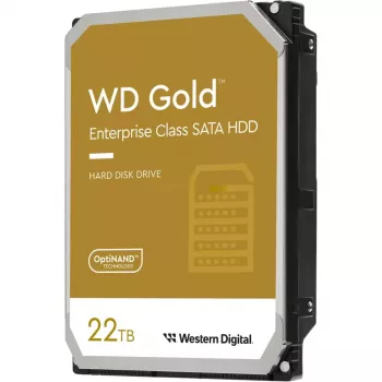 WESTERN DIGITAL WD221KRYZ 22TB kietasis diskas – WD Gold, SATA 6Gb/s, 3,5 colio, 7200 aps./min., 512 MB buferis