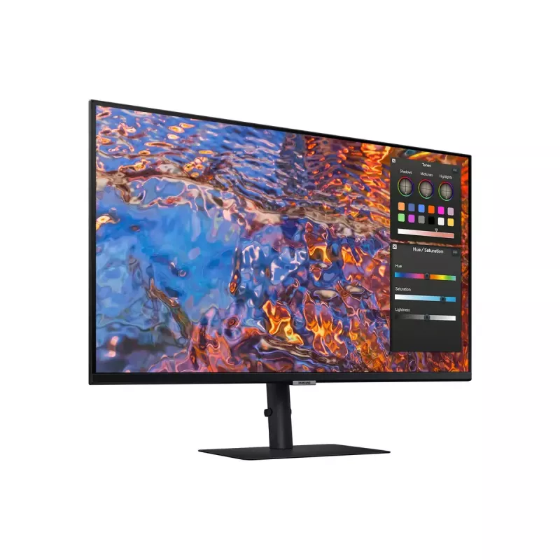 Monitorius Samsung S80PB 32 colių 4K Ultra HD LED IPS 3840 x 2160, 5 ms, 178° žiūrėjimo kampas, USB šakotuvas, VESA, reguliuojamas aukštis