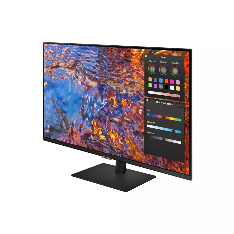 Monitorius Samsung S80PB 32 colių 4K Ultra HD LED IPS 3840 x 2160, 5 ms, 178° žiūrėjimo kampas, USB šakotuvas, VESA, reguliuojamas aukštis