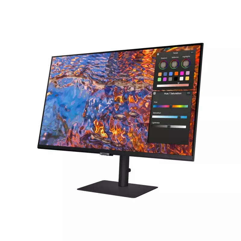 Monitorius Samsung S80PB 32 colių 4K Ultra HD LED IPS 3840 x 2160, 5 ms, 178° žiūrėjimo kampas, USB šakotuvas, VESA, reguliuojamas aukštis