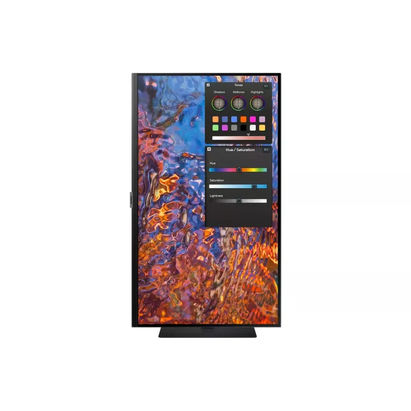 Monitorius Samsung S80PB 32 colių 4K Ultra HD LED IPS 3840 x 2160, 5 ms, 178° žiūrėjimo kampas, USB šakotuvas, VESA, reguliuojamas aukštis