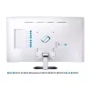Samsung S43CG700NU monitor 109,2 cm (43 col.) 3840 x 2160 4K Ultra HD LED juodas, baltas