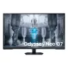 Samsung S43CG700NU monitor 109,2 cm (43 col.) 3840 x 2160 4K Ultra HD LED juodas, baltas