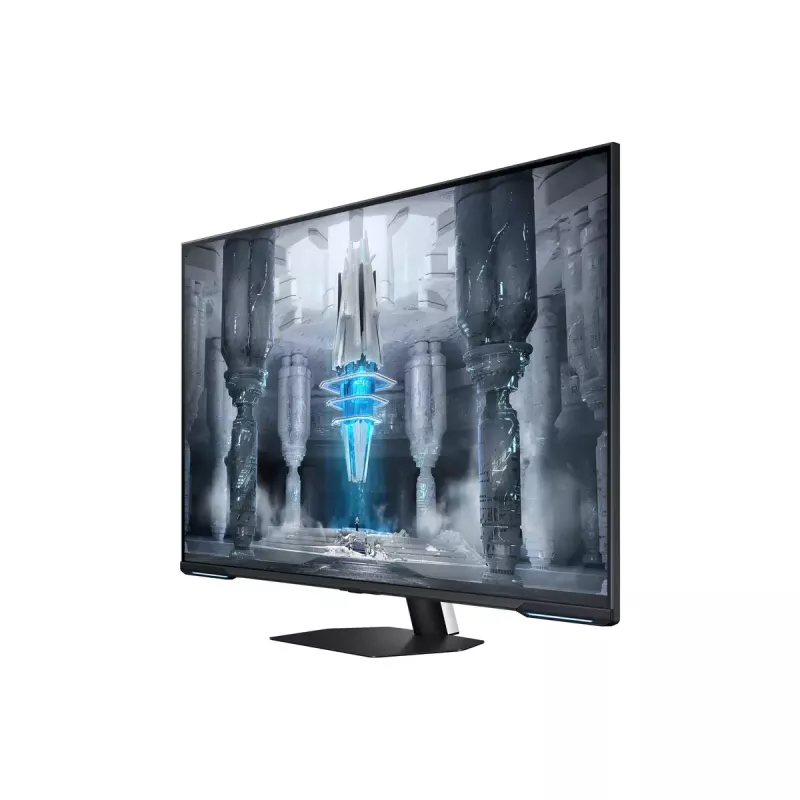 Samsung S43CG700NU monitor 109,2 cm (43 col.) 3840 x 2160 4K Ultra HD LED juodas, baltas