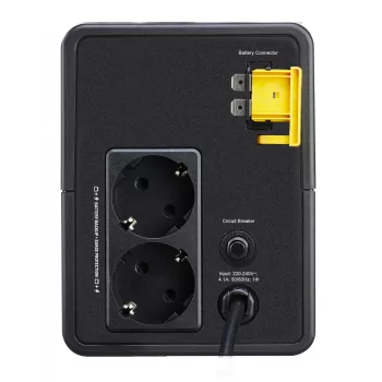 APC BVX900LI-GR nepertraukiamo maitinimo šaltinis (UPS) Line-Interactive 0.9 kVA 480 W 2 AC lizdai