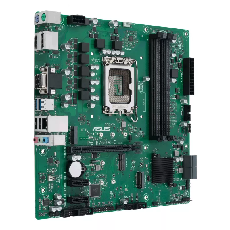 ASUS PRO B760M-C-CSM Intel B760 LGA 1700 micro ATX pagrindinė plokštė