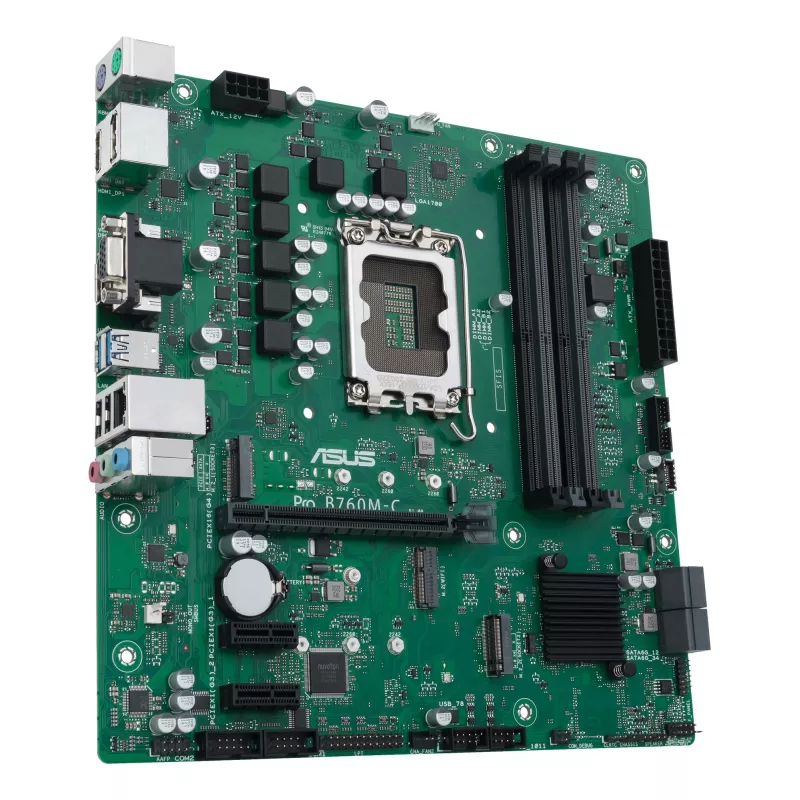 ASUS PRO B760M-C-CSM Intel B760 LGA 1700 micro ATX pagrindinė plokštė