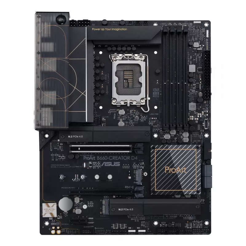 ASUS PROART B660-CREATOR D4 Intel B660 LGA 1700 ATX pagrindinė plokštė